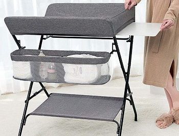portable folding changing table