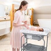 restroom baby changing table